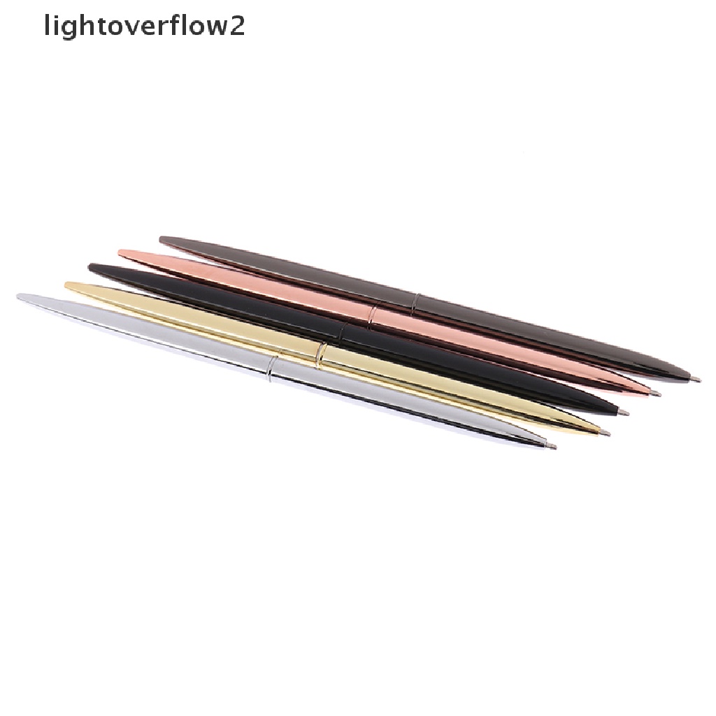 (lightoverflow2) 1pc Bolpen Metal Untuk Kantor / Sekolah