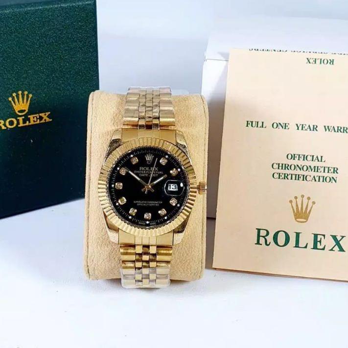 Awas GROSIRAN JAM TANGAN ROLEX YL6102 + KARTU GARANSI - JAM TANGAN WANITA INCLUDE BOX ORIGINAL