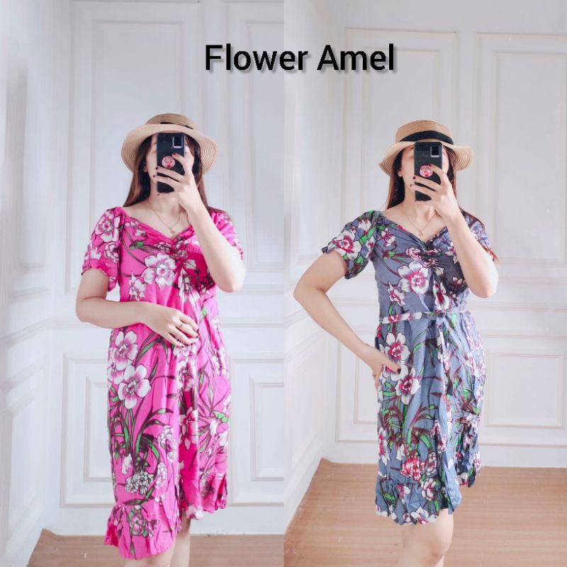 Dress Daster Gisel Gisela Ume Mini Pendek Seksi Sexy Jumbo Motif