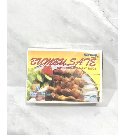 

KODEx4X8j--Bumbu Sate 200 gram, Wayang brand, kwalitas export, minimum order 2 pack