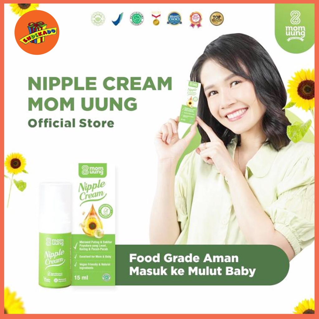 MOM UUNG NIPPLE CREAM - Krim Puting Lecet Aman Untuk Bayi