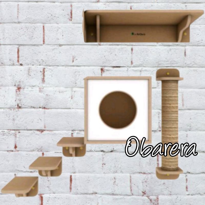 Playground Cat Box , Rumah Kucing Set