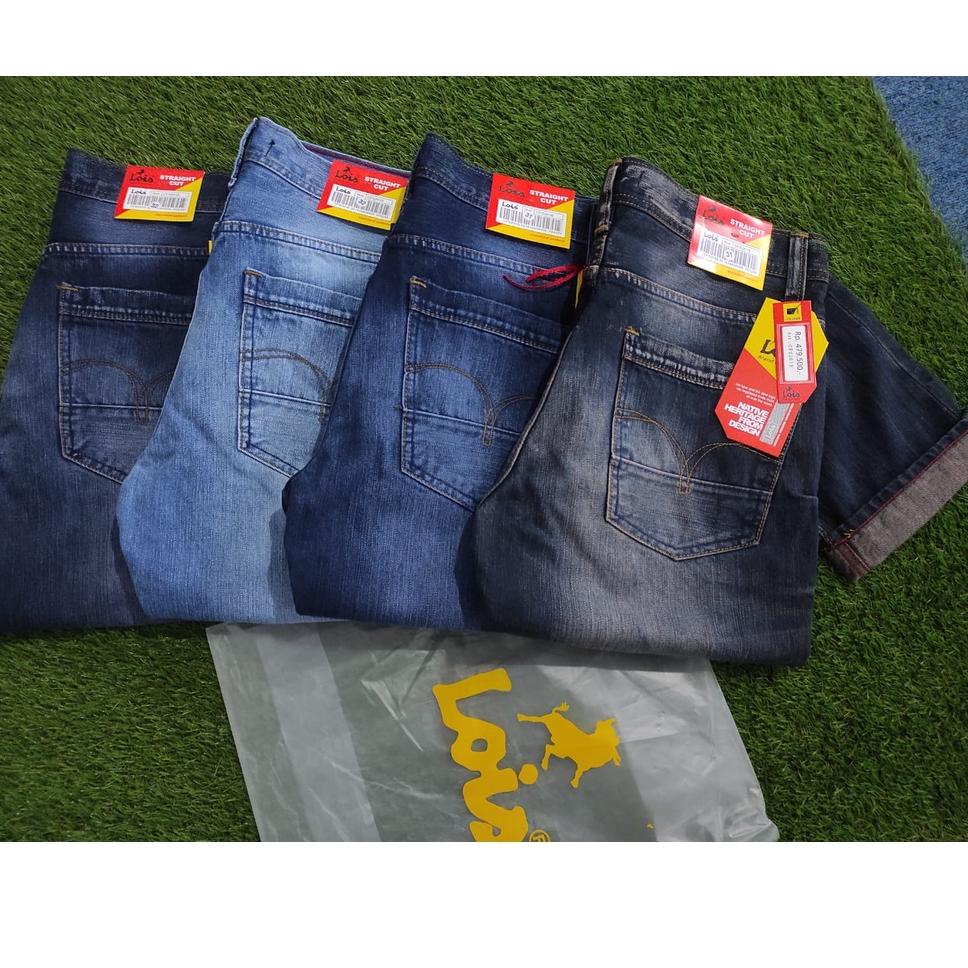 Murah Meriah Lois jeans jeans pria lois jens lois promo cuci gudang Celana panjang jeans pria lois t