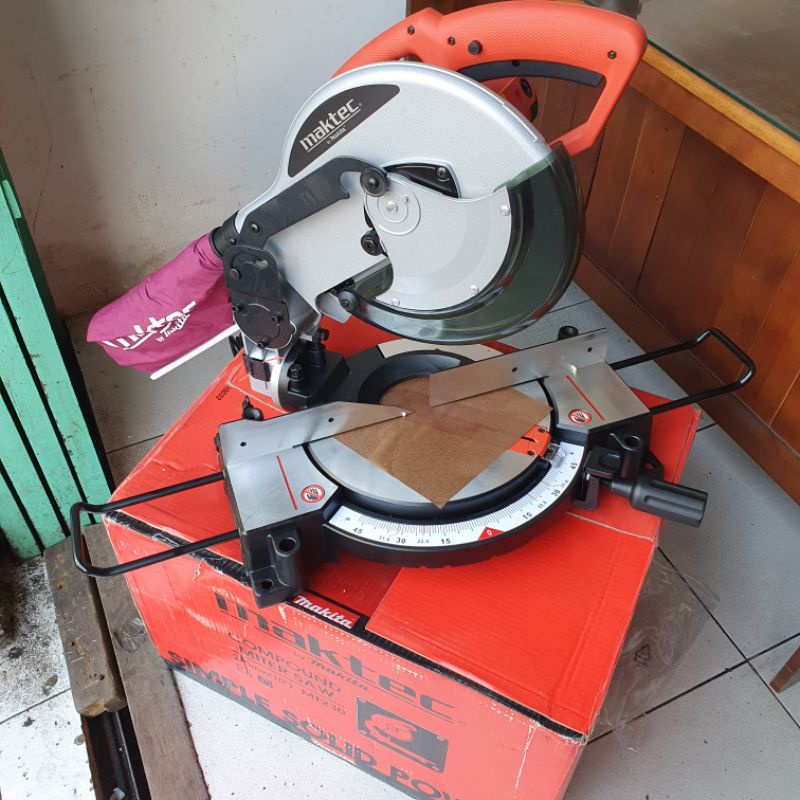 MAKTEC MESIN POTONG ALUMINIUM 10" MT230 MT-230 MT 230 MITERSAW MITER MITRE SAW 10 INCH