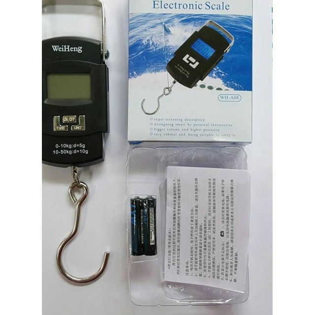 timbangan gantung weiheng wh-a08 50kg 50 kilo