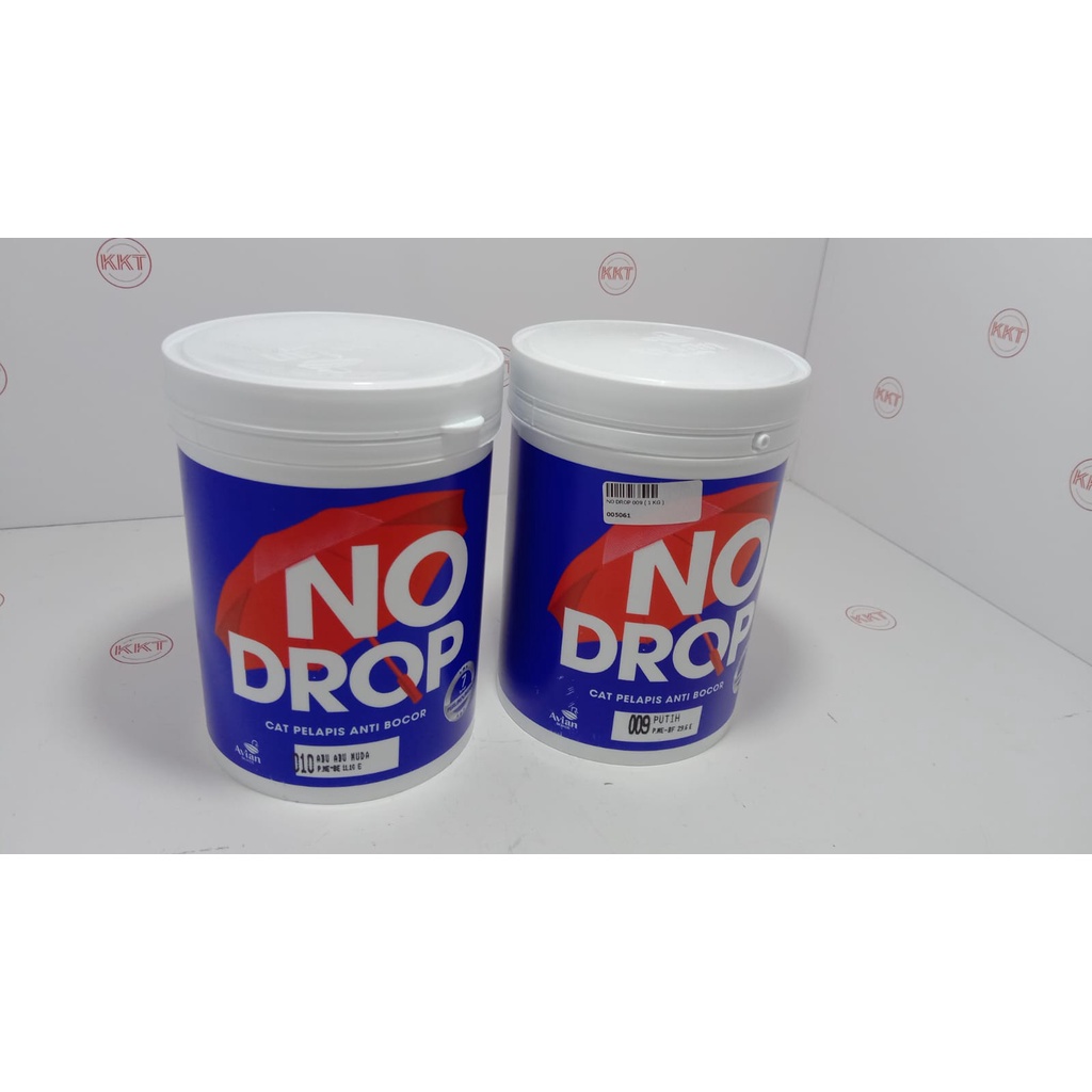 Cat No Drop 1 kg pelapis tembok dinding anti bocor / nodrop waterproof waterproofing paint