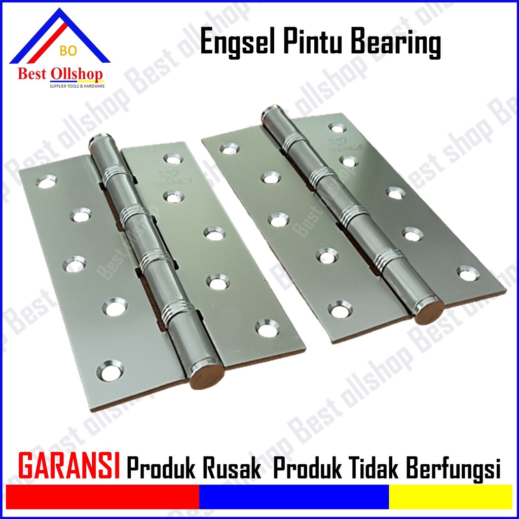 Engsel pintu bearing 5 inch GP / Engsel jendela / Engsel Pintu Rumah 5 Baut CP