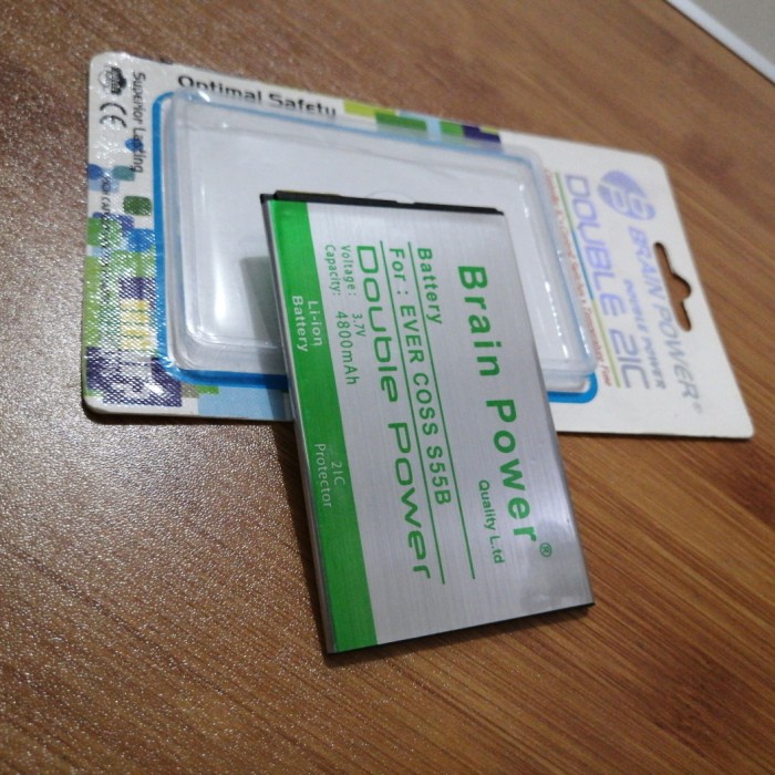Baterai / BATRE / BATTERY EVERCOSS GENPRO BOKEH S55B DOUBLE POWER BERGARANSI