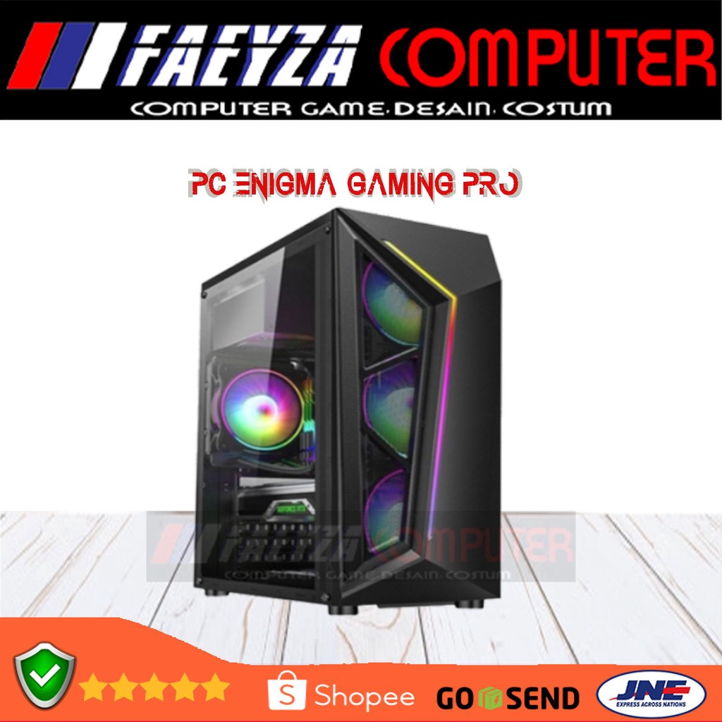 PC Rakitan Gaming Intel Core I3 9100f Ram 16GB DDR4 VGA GTX 1650 4GB DDR6