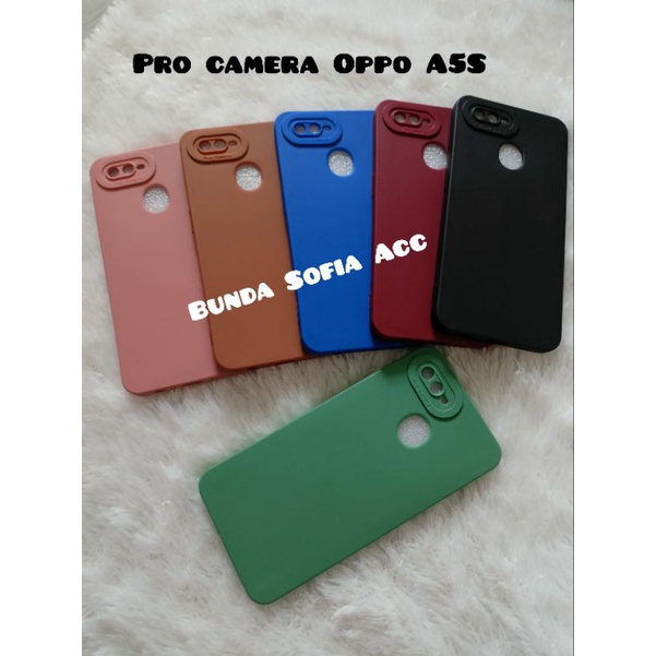 SOFTCASE PRO CAMERA TIPE OPPO A5S/A12/A7 MY CHOICE CASE