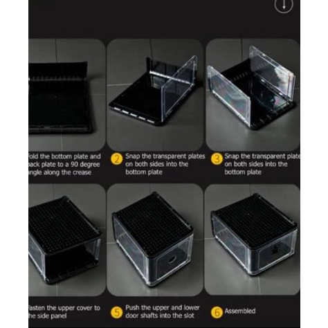 Sale Terbatas Kotak Sepatu Tempat Sepatu Besar | Shoe Box Sneaker | Kotak Sepatu Transparan - Box Se