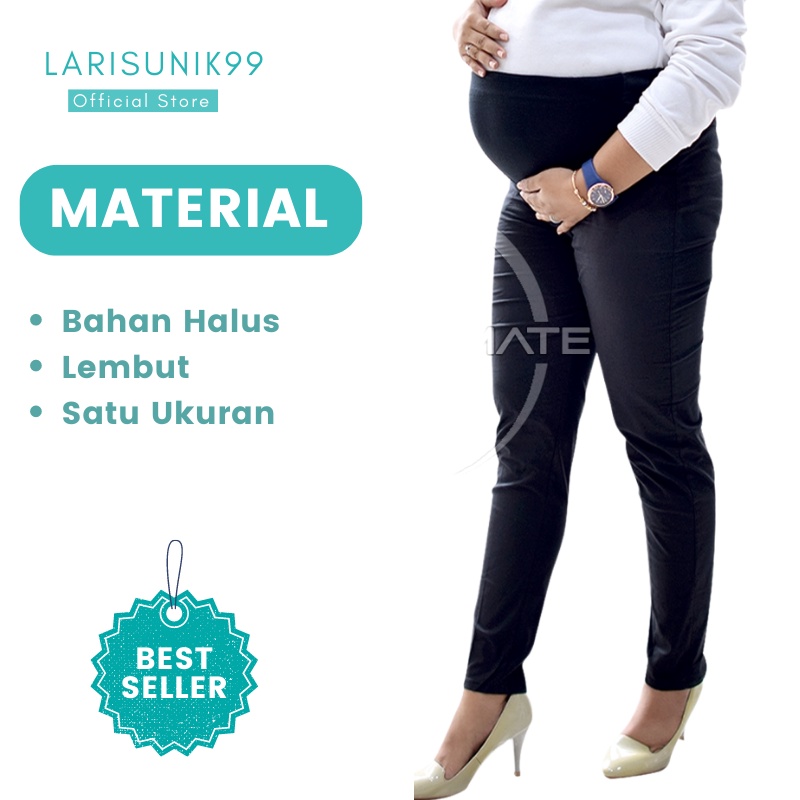 Celana Ibu Hamil Jumbo Celana Kerja Legging Panjang Katun Fashion Ibu Hamil Kwalitas Premium