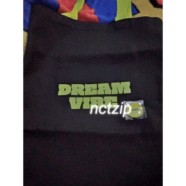(NEW) ECOBAG DREAM VIBE NCT DREAM LEE JENO PIN WITHOUT PC LEE JENO WTS WTT WTB
