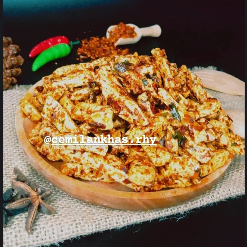 Basreng pedas daun jeruk 250gr