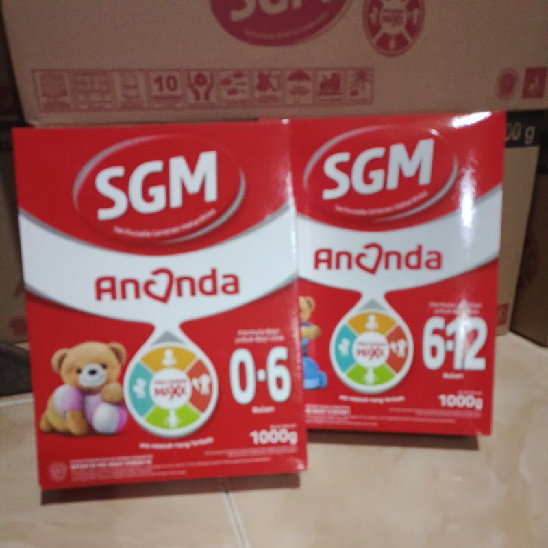 Susu SGM 0-6/6-12 1000 gr