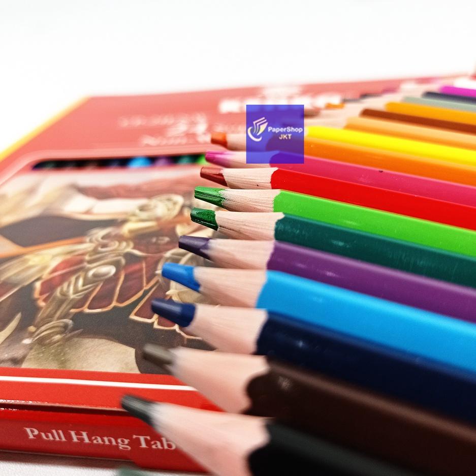 

Promo Terbatas KENKO - pensil warna color pencil 24 warna cp-24fnw - set