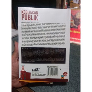 Jual BUKU KEBIJAKAN PUBLIK TEORI PROSES DAN STUDI KASUS - BUDI WINARNO ...