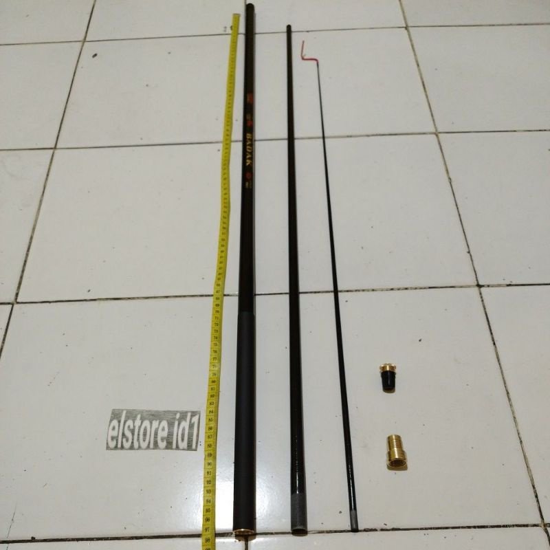 Joran Tegek Cenul Gamaru BADAK 250 cm Galatama Lele Spek Gradakan drag 20 kg