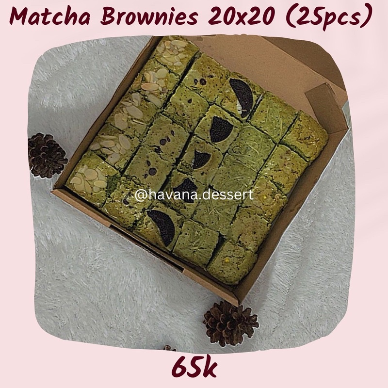 

Matcha Brownies | Brownies Panggang Matcha