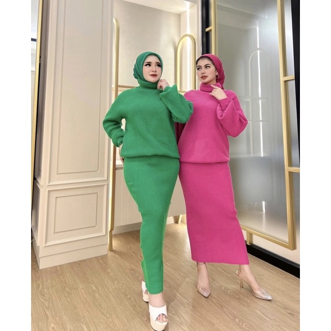 ONE SET RAJUT BY SHELLASAUKIA ORIGINAL