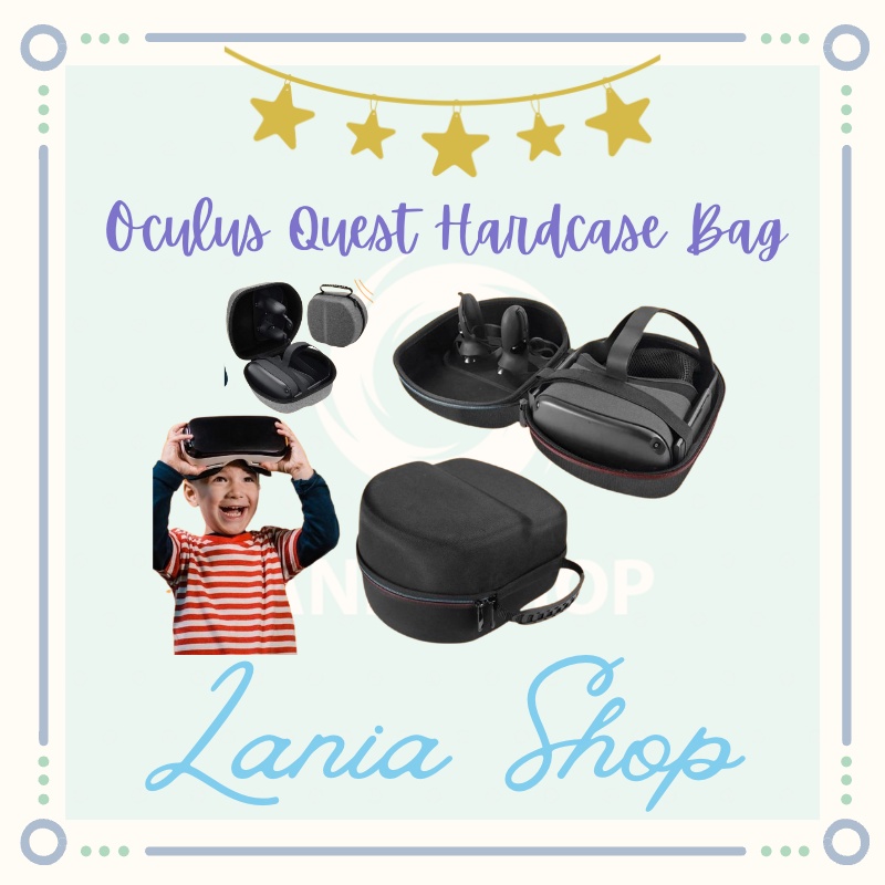 EVA Hard Case Storage for Oculus Quest - Tas Penyimpanan Oculus Quest