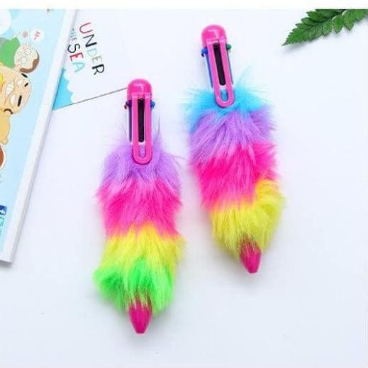 

Furry Pom Pom Pulpen Unicorn Rainbow Bulu Pen Lucu Unik Souvenir Ultah - Tanpa Kotak 8GF O7 Model Terkini