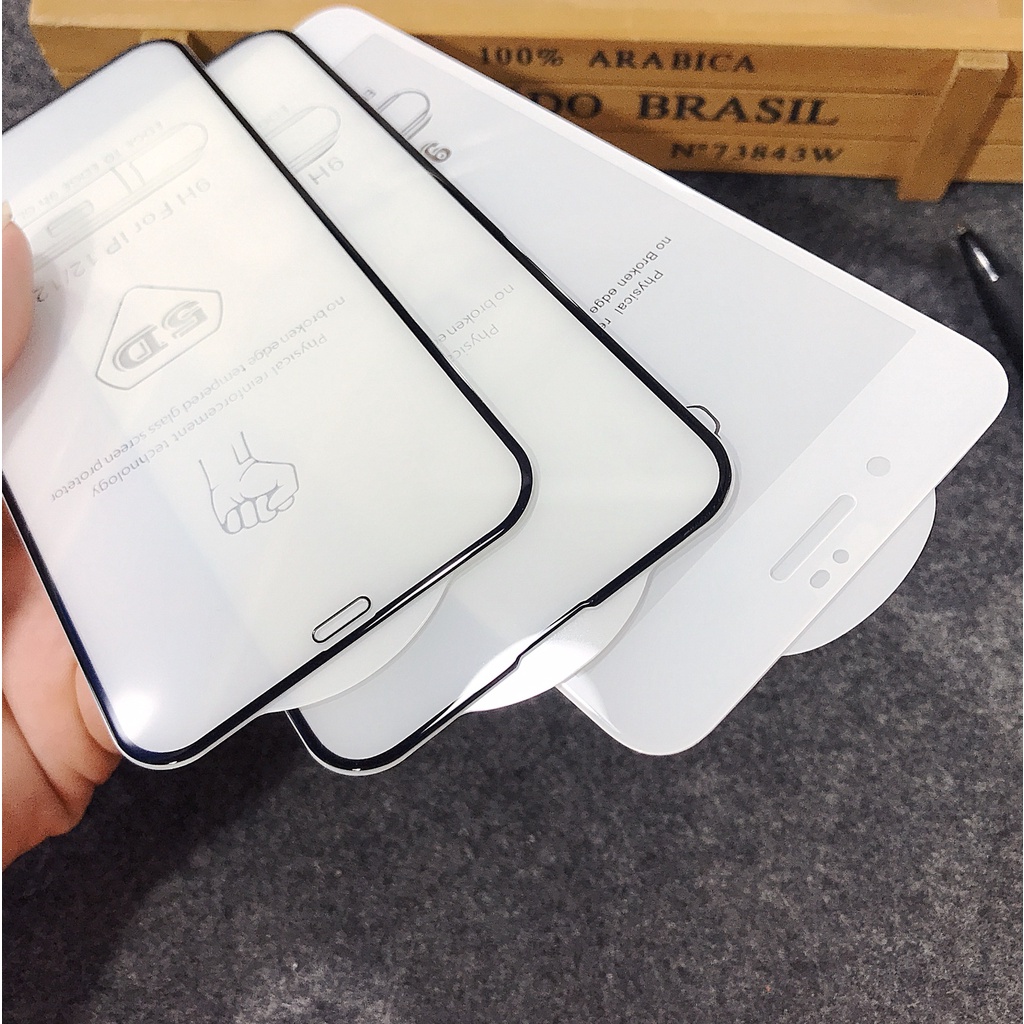 Tempered Glass - 5D Clear for iPhone 14 Pro Max Screen Protector 13Mini 12Mini 11 12 13 Pro Max X XS Max 6S 7 8 Plus