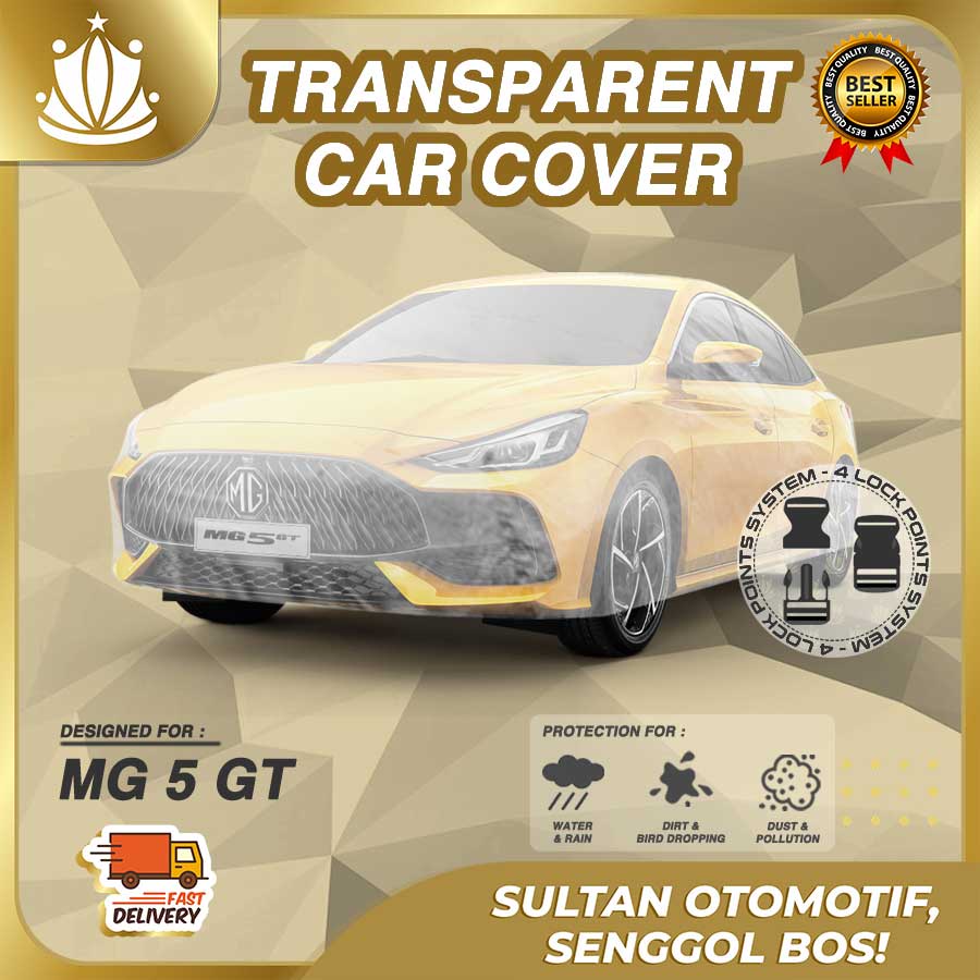 Body Cover Mobil Plastik TEBAL MG 5 GT 5GT WATERPROOF