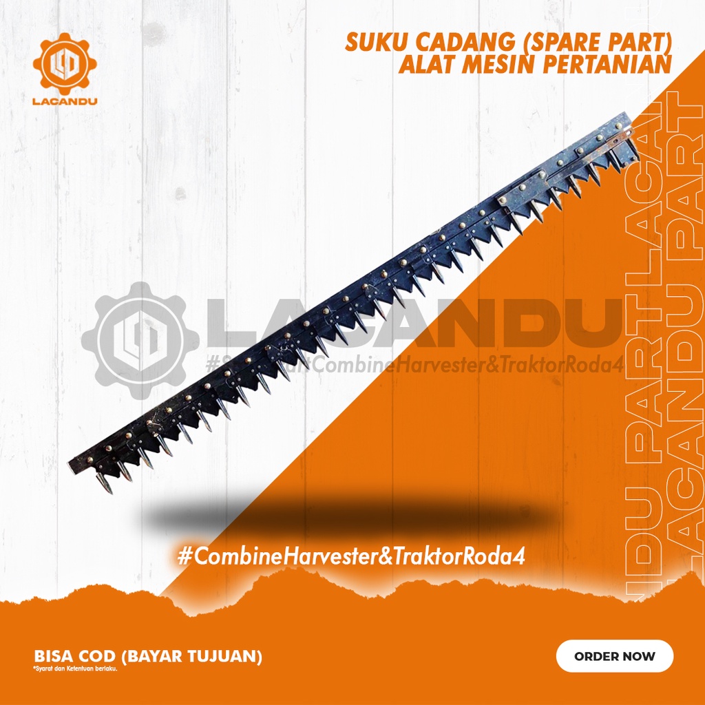 Z KNIFE ASSY - COMPLETE CUTTING BLADE - PISAU SET KOMPLIT DENGAN KUKU MACAN GREENSTAR - ZT40ZG.1.1C.