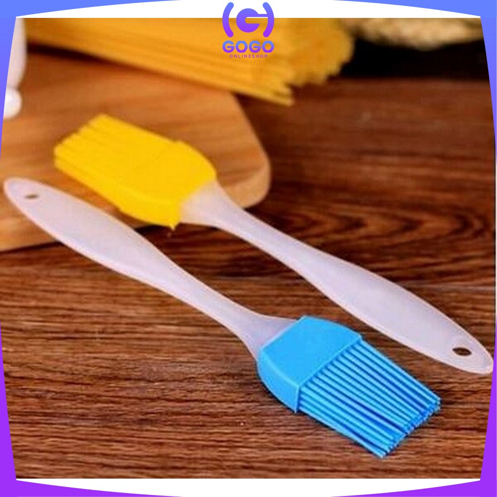 GOGO-C148 Kuas Mentega Silikon Kuas Oles Minyak Barbeque Anti Panas Kuas Roti Baking Brush Alat Dapur