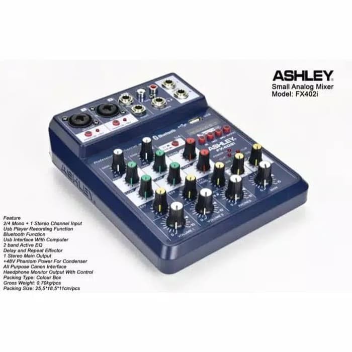 murah mixer ashley fx 402i 4 channel