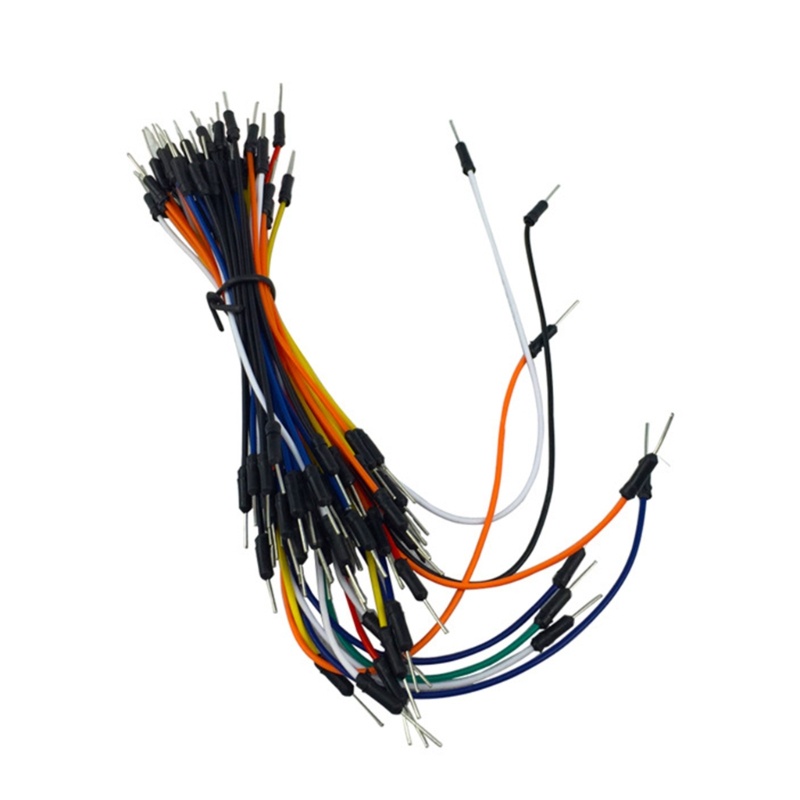 Btsg 12cm 16cm 20cm 24cm Warna Flexible Two Ends Kabel Jumper Breadboard Lapis Timah
