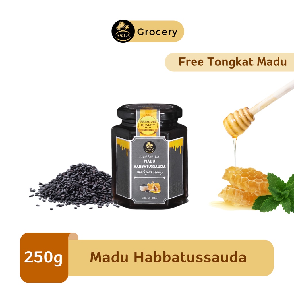

Madu Mesir Habbatussauda Original Kualitas Terbaik / Madu Habatusauda - 250g