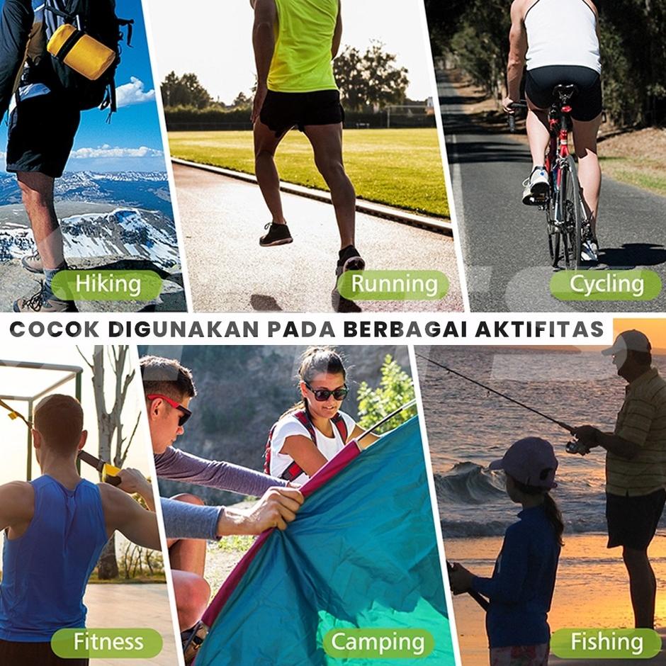 Lebih Populer SFIDN FITS Waist Bag Running Belt | Tas Pinggang Olahraga Jogging Lari