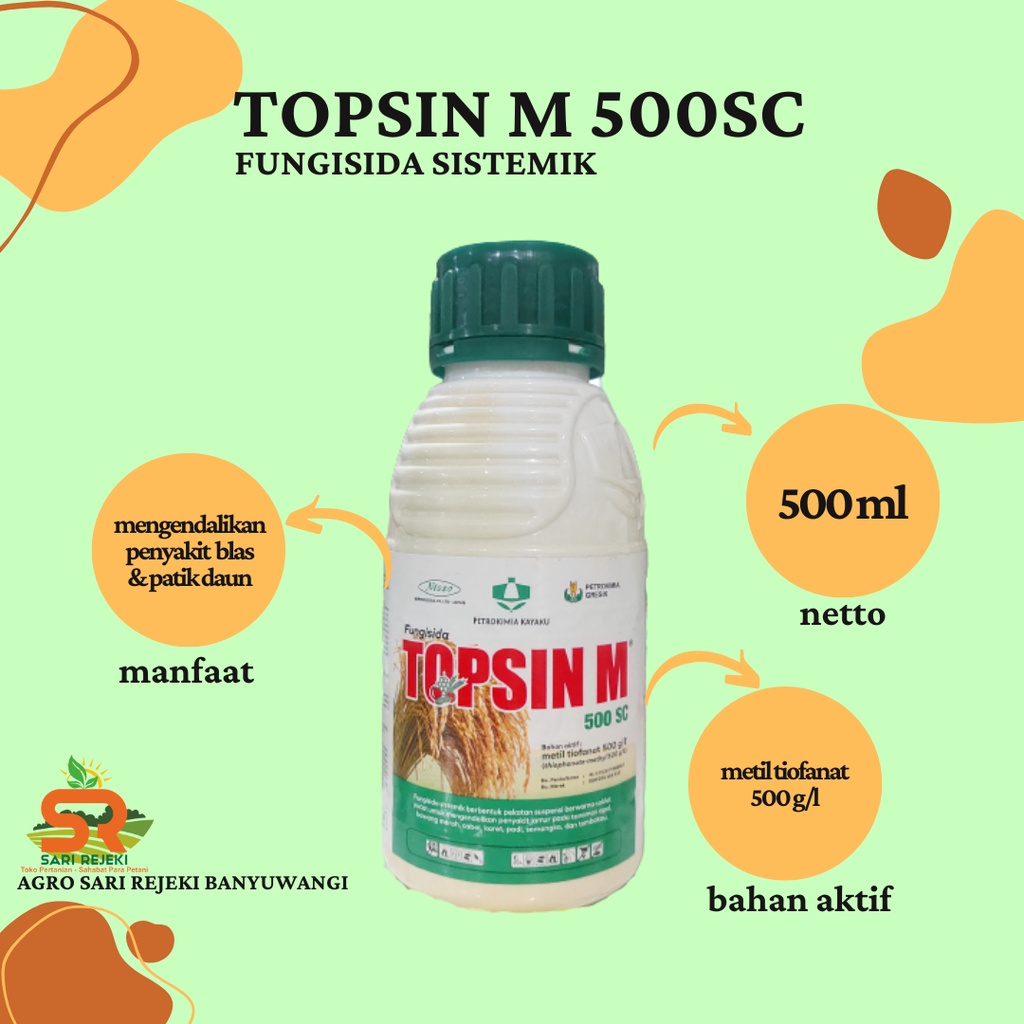 TOPSIN M 500SC 500ML FUNGISIDA SISTEMIK