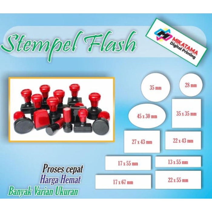 

Mantap Stempel Flash Bulat | Ukuran 25Mm| 17Mm Terbatas