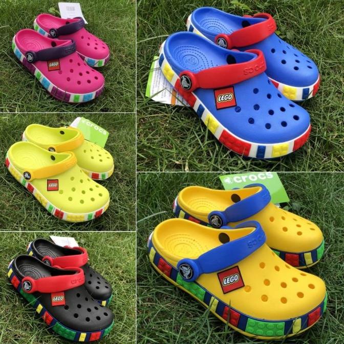 Crocs / Crocs anak / Crocs Lego / Sandal Crocs / Sandal Anak / Sandal