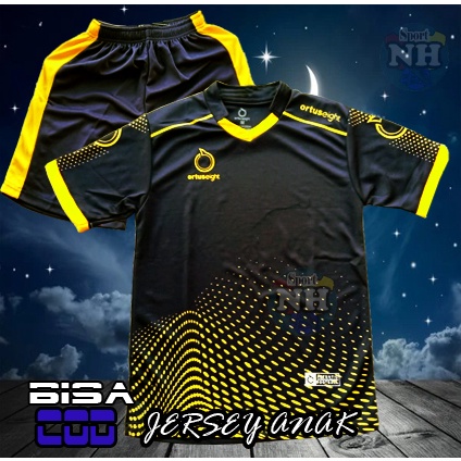 Baju Futsal Bola Anak Anak Stelan umur 6-13 Tahun Terbaru 2023