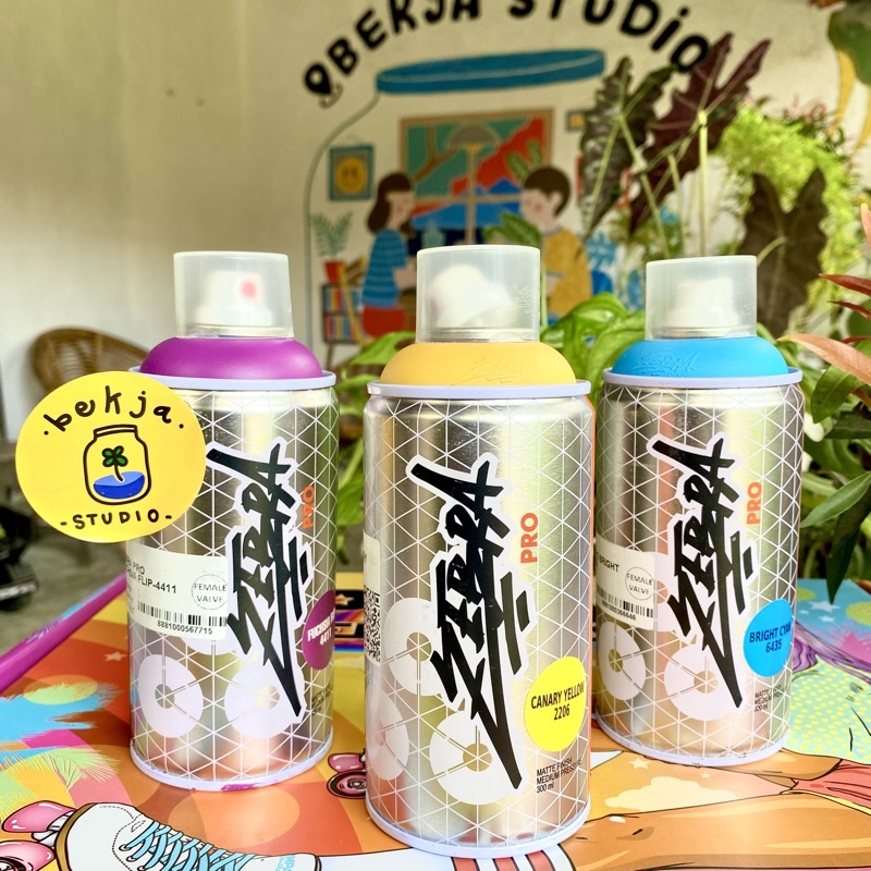 

Zebra Pro FEMALE 300ml Propan Spray (LUAR JAWA=JTR)