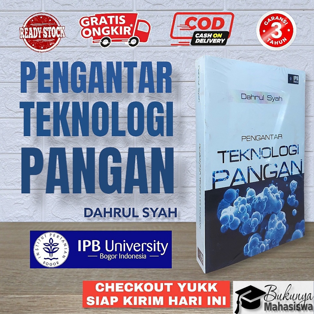 PENGANTAR TEKNOLOGI PANGAN - DAHRUL SYAH -IPB TEKNOLOGI PENGAWETAN PANGAN KIMIA PANGAN TEKNOLOGI PAN
