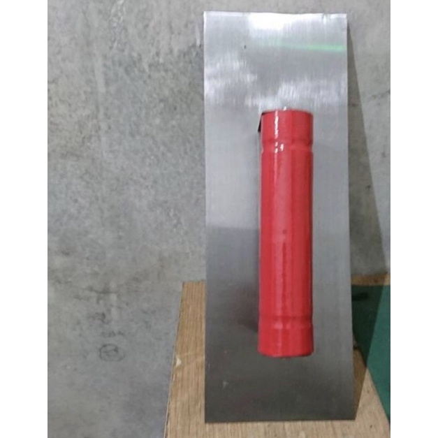 Raskam baja/Roskam acian/tower plester plaster alat acian semen gerigi gagang kayu