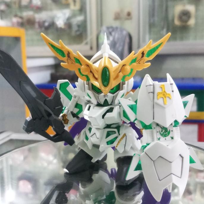 Produk Terbaik] Gunpla Kit SD Gundam Bandai Legend BB Knight Unicorn Gundam