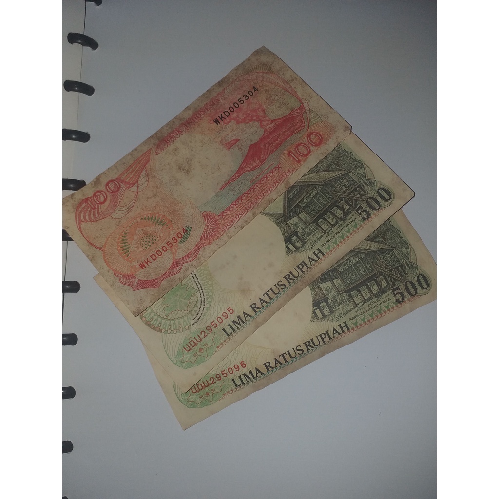 Uang Kertas 500 Rupiah || Koleksi || Uang Kuno Indonesia 1992