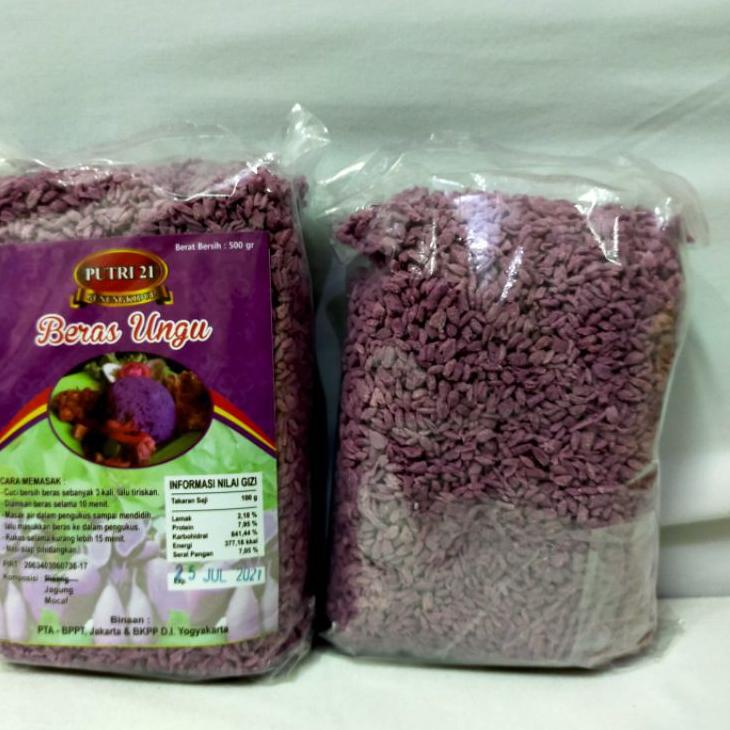 

codeXx4X8--Beras Ubi Ungu - Beras Analog Mocaf - 500 gr