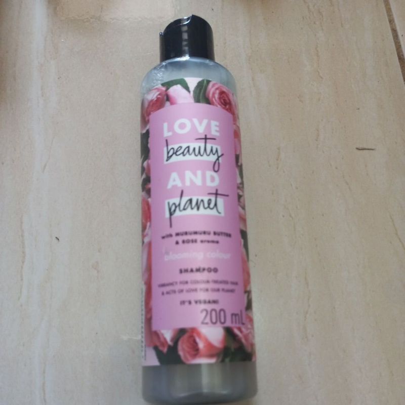 love beauty and planet shampo blooming colour 200ml