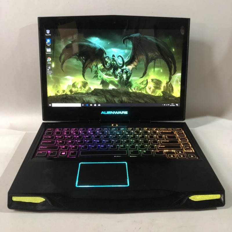 Laptop Gaming Editing - ALIENWARE M14xR2 - Core i7 gen 3 - 8Core - Ram 16 Ssd256GB