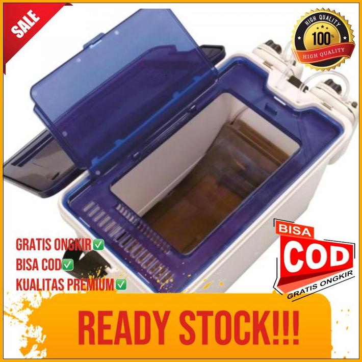 Meiho ajikan cyclone live bait box udang ikan hidup box umpan pancing