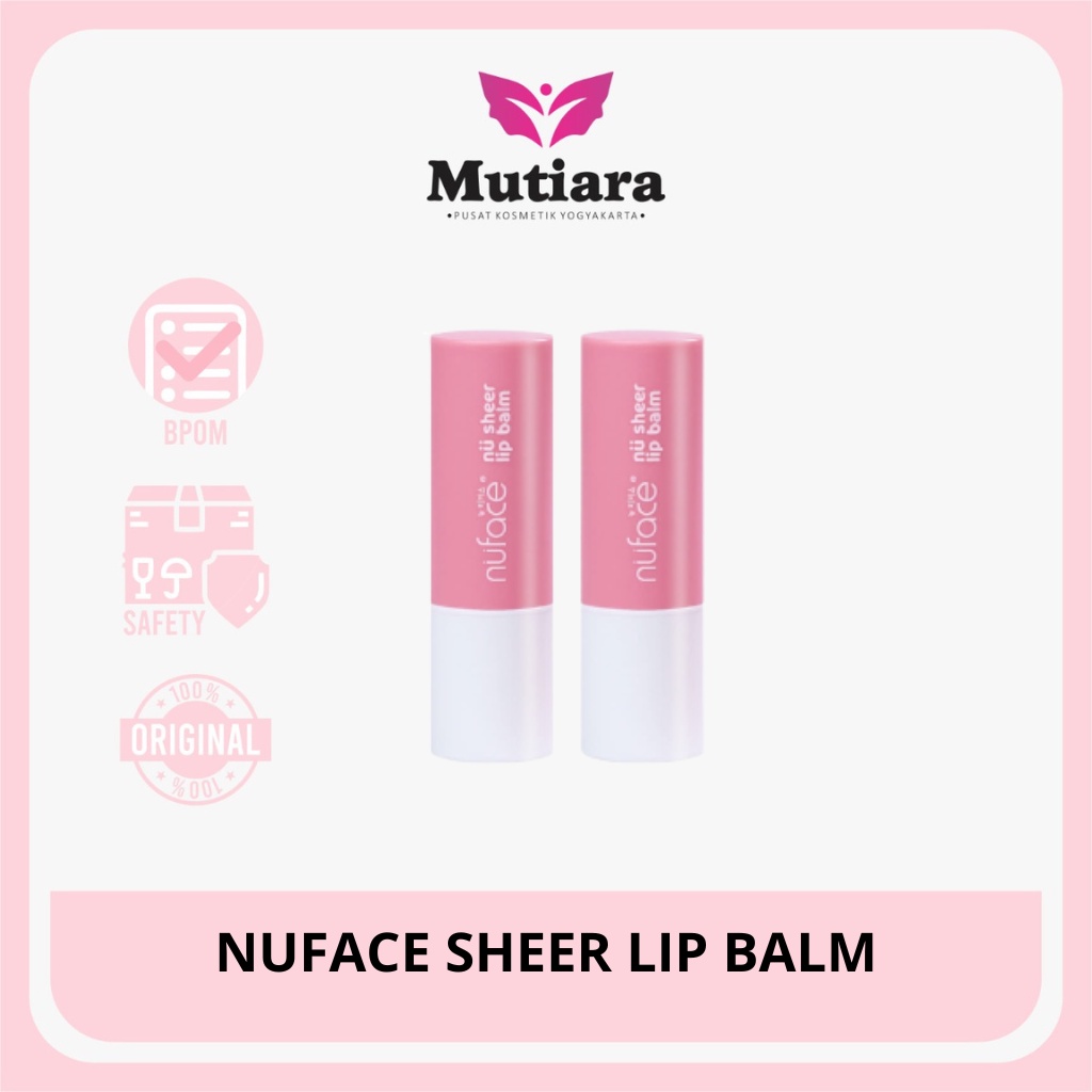 NUFACE SHEER LIP BALM