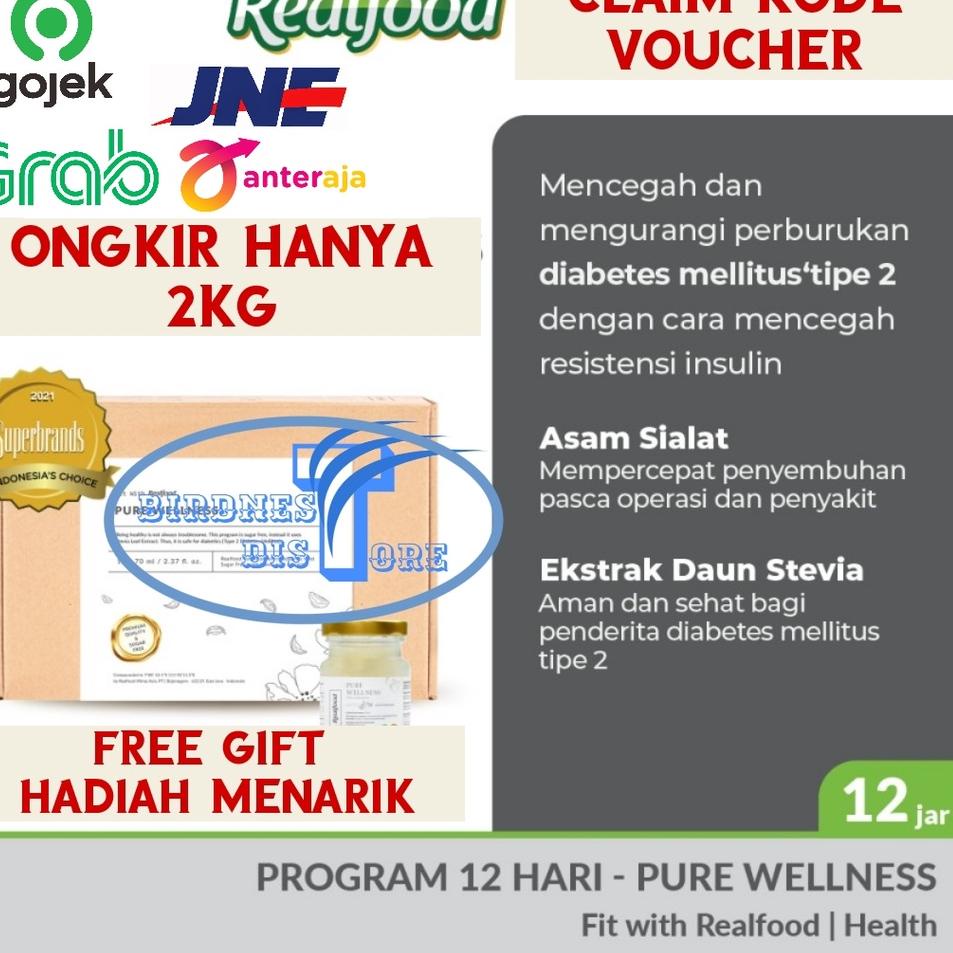 

Cuma hari ini--Realfood Pure Wellness Isi 12 Jar Ongkir Hemat ( Minuman sarang walet )