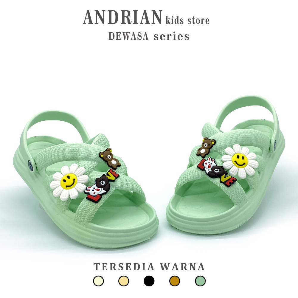 NEW TRENDII Sandal Selop Tali Belakang REMAJA - DEWASA Model Karakter